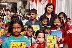 Diplomats of the Russian Embassy in India attended a Christmas concert at the MCD Primary School in Sarai Kale Khan, New Delhi Diplomats of the Russian Embassy in India attended a Christmas concert at the MCD Primary School in Sarai Kale Khan, New Delhi