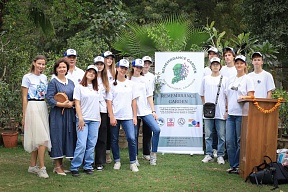On the Remembrance Garden international campaign held in New Delhi On the Remembrance Garden international campaign held in New Delhi