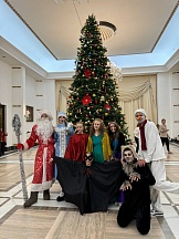 Russian Embassy in India hosted New Year's festive events for kindergarten children and students of the Alexander Kadakin School Russian Embassy in India hosted New Year's festive events for kindergarten children and students of the Alexander Kadakin School