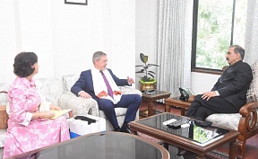 Russian Ambassador to India Denis Alipov had a meeting with Chief Minister of the Indian state of Himachal Pradesh Sukhvinder Singh Sukhu Russian Ambassador to India Denis Alipov had a meeting with Chief Minister of the Indian state of Himachal Pradesh Sukhvinder Singh Sukhu