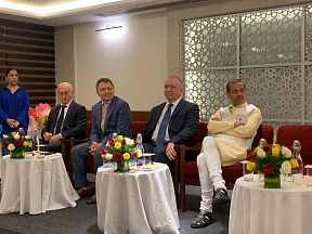 President of the Chamber of Commerce and Industry of the Russian Federation Sergey Katyrin opened the office of the honorary representative of the Chamber in India President of the Chamber of Commerce and Industry of the Russian Federation Sergey Katyrin opened the office of the honorary representative of the Chamber in India