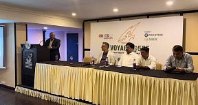 Ratheesh Nair, Honorary Consul of Russia in Trivandrum, visited Kozhikode, as part of the "Voyage@555" project Ratheesh Nair, Honorary Consul of Russia in Trivandrum, visited Kozhikode, as part of the "Voyage@555" project