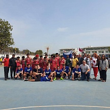 Sancta Maria International School in Faridabad, Haryana, hosted a friendly basketball match between its team and the Russian Embassy’s school Sancta Maria International School in Faridabad, Haryana, hosted a friendly basketball match between its team and the Russian Embassy’s school