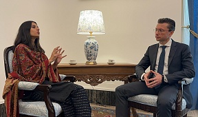 Chargé d'Affaires of Russia in India Roman Babushkin's interview with RT India TV channel
