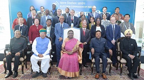 Member of the Central Election Commission of Russia Elmira Khaymurzina took part in the celebration of the 15th National Voters' Day of India Member of the Central Election Commission of Russia Elmira Khaymurzina took part in the celebration of the 15th National Voters' Day of India