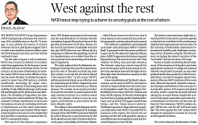 Russian Ambassador to India Denis Alipov's article in "The Indian Express" newspaper Russian Ambassador to India Denis Alipov's article in "The Indian Express" newspaper