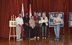 Diplomats of the Russian Embassy in India took part in the conference timed to coincide with the 155th birth anniversary of Mahatma Gandhi Diplomats of the Russian Embassy in India took part in the conference timed to coincide with the 155th birth anniversary of Mahatma Gandhi
