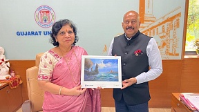 Honorary Consul of Russia in Trivandrum Ratheesh Nair, as part of the “Voyage@555” project, arrived in Khambhat Honorary Consul of Russia in Trivandrum Ratheesh Nair, as part of the “Voyage@555” project, arrived in Khambhat
