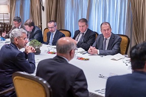 Russian Foreign Minister Sergey Lavrov's visit to India Russian Foreign Minister Sergey Lavrov's visit to India