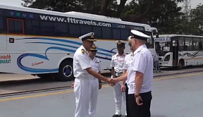 Detachment of the warships of the Russian Pacific Fleet arrived in the Indian port of Visakhapatnam to participate in the Multilateral Naval Exercise MILAN 2024 Detachment of the warships of the Russian Pacific Fleet arrived in the Indian port of Visakhapatnam to participate in the Multilateral Naval Exercise MILAN 2024