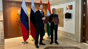 24th Meeting of the Russian-Indian Governmental Commission held today in New Delhi