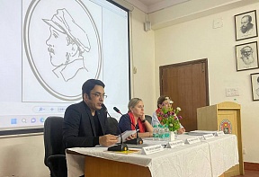 Diplomats of the Russian Embassy in India participated in the Lermontov Readings in India Diplomats of the Russian Embassy in India participated in the Lermontov Readings in India