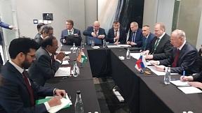 Secretary of the Security Council of the Russian Federation Nikolai Patrushev had a working meeting with National Security Advisor to the Prime Minister of India Ajit Kumar Doval Secretary of the Security Council of the Russian Federation Nikolai Patrushev had a working meeting with National Security Advisor to the Prime Minister of India Ajit Kumar Doval