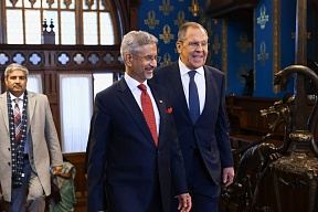On Russian Foreign Minister Sergey Lavrov’s talks with Minister of External Affairs of the Republic of India Dr S Jaishankar On Russian Foreign Minister Sergey Lavrov’s talks with Minister of External Affairs of the Republic of India Dr S Jaishankar