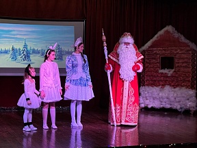 Russian House in New Delhi hosted a festive New Year's performance Russian House in New Delhi hosted a festive New Year's performance