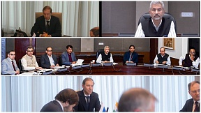 Denis Manturov and Dr S.Jaishankar held talks on trade and economic cooperation of Russia and India Denis Manturov and Dr S.Jaishankar held talks on trade and economic cooperation of Russia and India