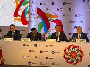 Russian Ambassador to India Denis Alipov took part in the Russian-Indian Smart Cities Forum Russian Ambassador to India Denis Alipov took part in the Russian-Indian Smart Cities Forum