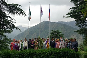 On participation of Russian Embassy diplomats In Himalayan Roerich Estate Events