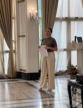On the first meeting of the Women's Club of the Russian Embassy in India On the first meeting of the Women's Club of the Russian Embassy in India