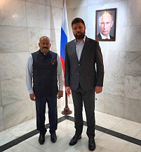 Russian Honorary Consul in Trivandrum Ratheesh Nair continued his journey in the footsteps of Afanasy Nikitin in the state of Maharashtra, as part of the “Voyage@555” project Russian Honorary Consul in Trivandrum Ratheesh Nair continued his journey in the footsteps of Afanasy Nikitin in the state of Maharashtra, as part of the “Voyage@555” project