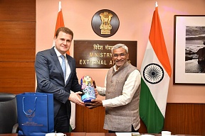 Minister for the Development of the Russian Far East and Arctic Alexei Chekunkov visited India Minister for the Development of the Russian Far East and Arctic Alexei Chekunkov visited India