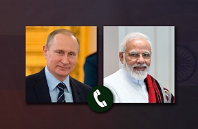 President of Russia Vladimir Putin had a telephone conversation with Prime Minister of India Narendra Modi President of Russia Vladimir Putin had a telephone conversation with Prime Minister of India Narendra Modi