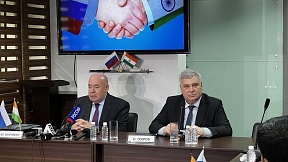 Russia's Special Presidential Representative for International Cultural Cooperation Mikhail Shvydkoy speaks on Russia-India ties