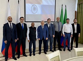 Honorary Consul of Russia in Trivandrum Ratheesh Nair reached the final point of his journey in Russia — Dagestan Honorary Consul of Russia in Trivandrum Ratheesh Nair reached the final point of his journey in Russia — Dagestan
